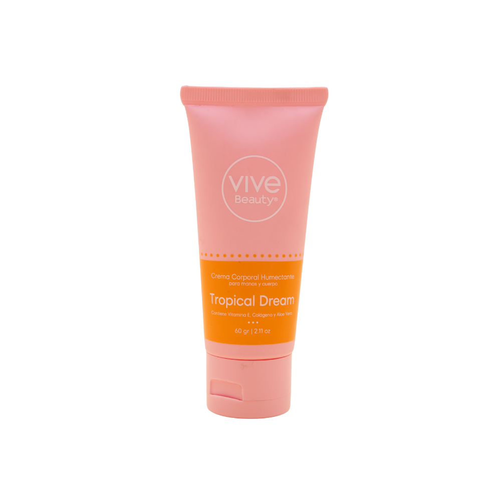 Mini Crema Humectante Tropical Dream *60gr* VIVE BEAUTY