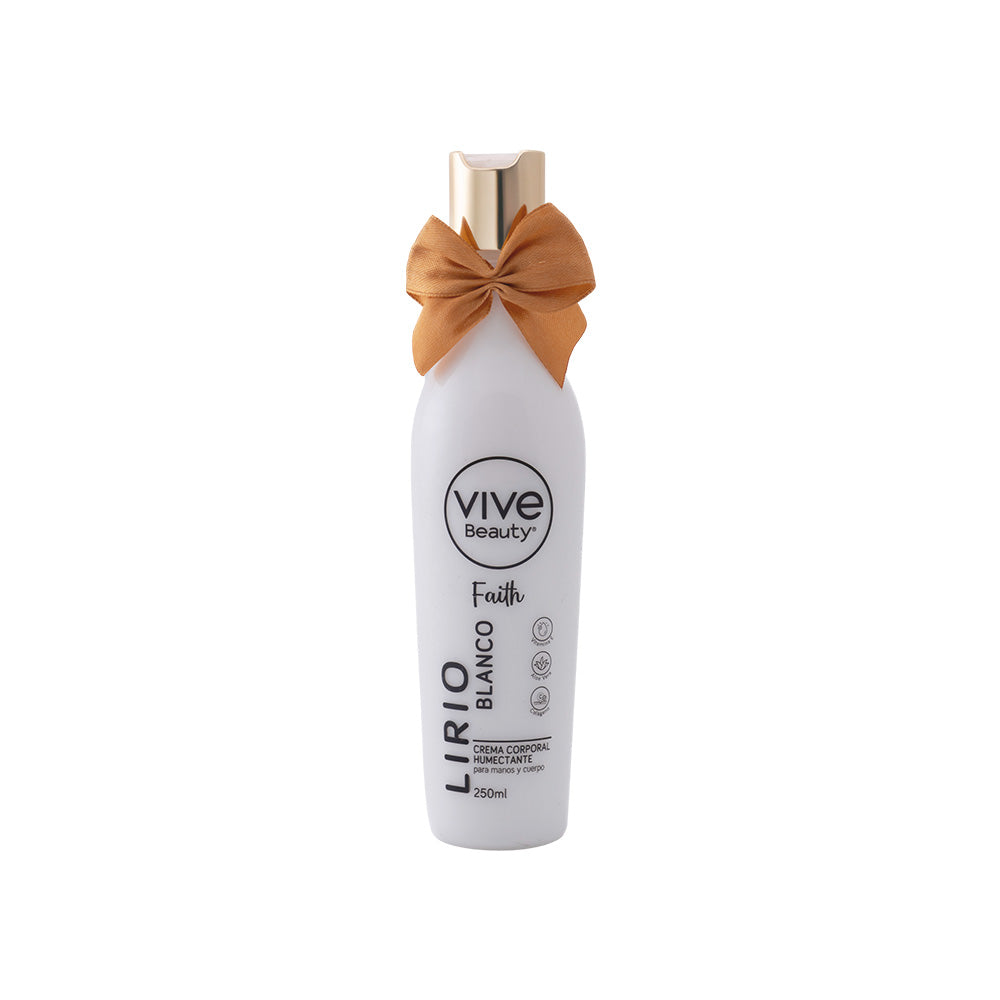 Crema Corporal Faith Lirio Blanco *250ml* VIVE BEAUTY