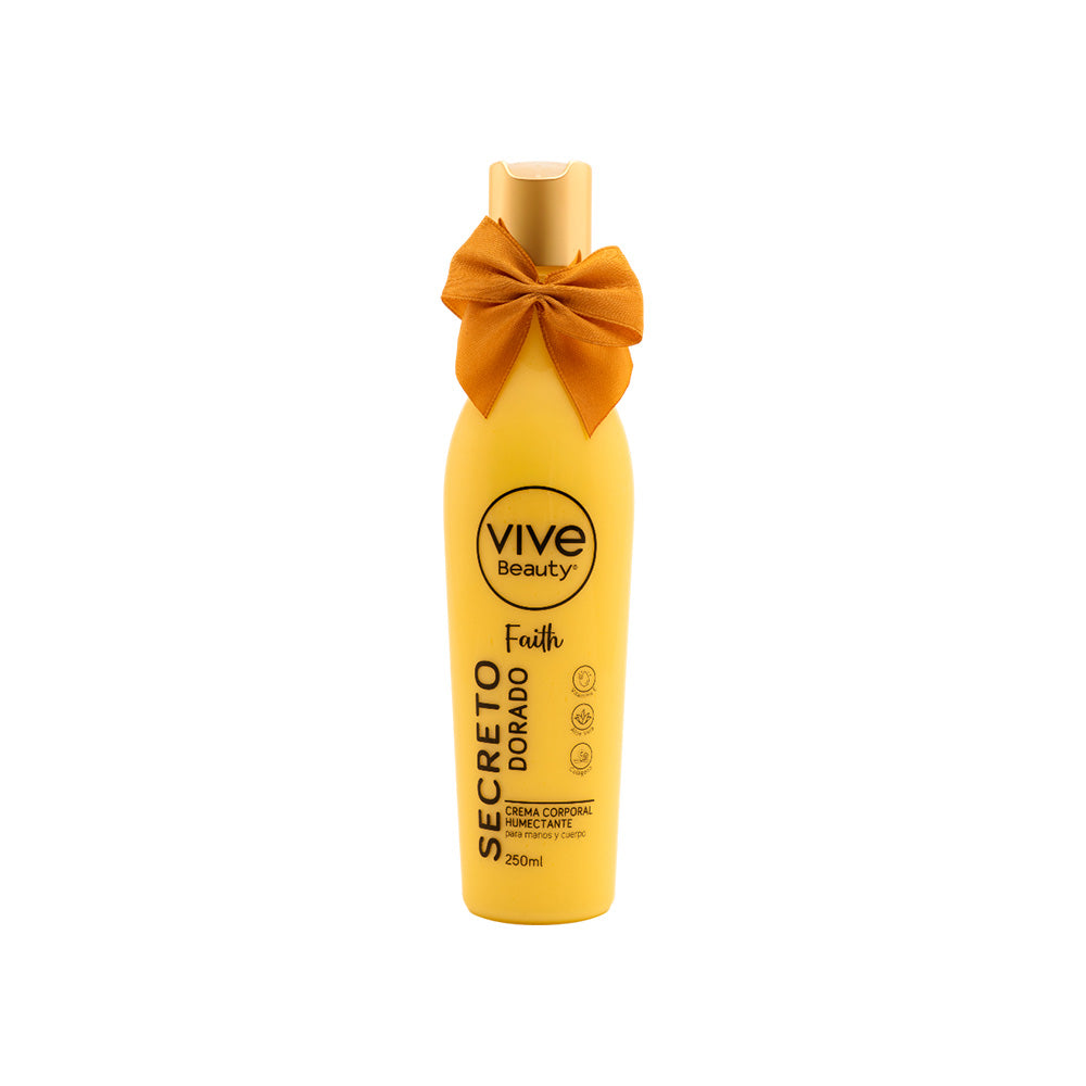 Crema Corporal Faith Secreto Dorado *250ml* VIVE BEAUTY