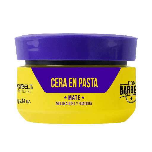 [08030543] CERA EN PASTA MATE *100G DON BARBERO MAXY.