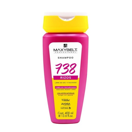 [SH-738R-40G] Shampoo 738 Rizos 40g x24 Maxybelt